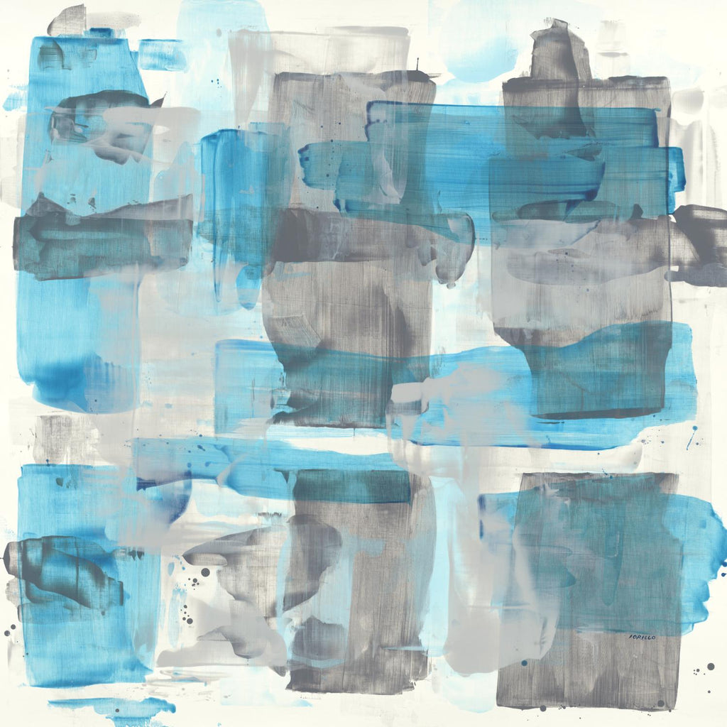 Courants croisés I par Jeff Iorillo sur GIANT ART - abstractions fluides