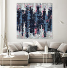 Veiled Heat by Jeff Iorillo on GIANT ART - blues abstract