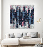 Veiled Heat by Jeff Iorillo on GIANT ART - blues abstract