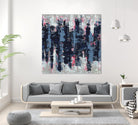 Veiled Heat by Jeff Iorillo on GIANT ART - blues abstract