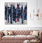 Veiled Heat by Jeff Iorillo on GIANT ART - blues abstract