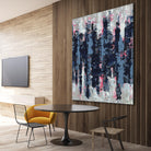 Veiled Heat by Jeff Iorillo on GIANT ART - blues abstract