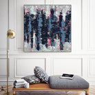 Veiled Heat by Jeff Iorillo on GIANT ART - blues abstract