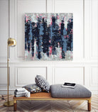 Veiled Heat by Jeff Iorillo on GIANT ART - blues abstract