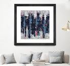 Veiled Heat by Jeff Iorillo on GIANT ART - blues abstract