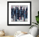 Veiled Heat by Jeff Iorillo on GIANT ART - blues abstract