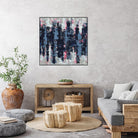 Veiled Heat by Jeff Iorillo on GIANT ART - blues abstract