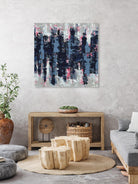 Veiled Heat by Jeff Iorillo on GIANT ART - blues abstract