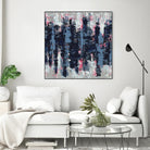 Veiled Heat by Jeff Iorillo on GIANT ART - blues abstract