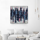 Veiled Heat by Jeff Iorillo on GIANT ART - blues abstract