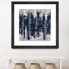 Veiled Heat by Jeff Iorillo on GIANT ART - blues abstract