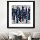 Veiled Heat by Jeff Iorillo on GIANT ART - blues abstract