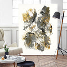 Metallic by Jeff Iorillo on GIANT ART - grays abstract