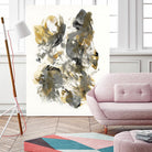 Metallic by Jeff Iorillo on GIANT ART - grays abstract