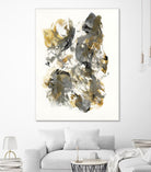 Metallic by Jeff Iorillo on GIANT ART - grays abstract