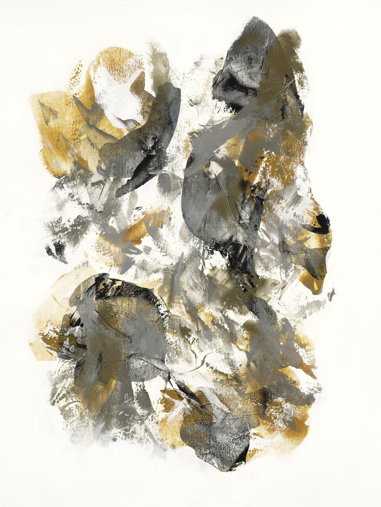 Metallic by Jeff Iorillo on GIANT ART - grays abstract