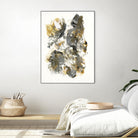 Metallic by Jeff Iorillo on GIANT ART - grays abstract