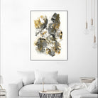 Metallic by Jeff Iorillo on GIANT ART - grays abstract