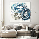 Surf Break by Jeff Iorillo on GIANT ART - blues abstract