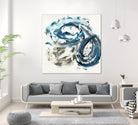 Surf Break by Jeff Iorillo on GIANT ART - blues abstract