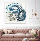 Surf Break by Jeff Iorillo on GIANT ART - blues abstract