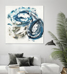 Surf Break by Jeff Iorillo on GIANT ART - blues abstract