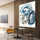 Surf Break by Jeff Iorillo on GIANT ART - blues abstract