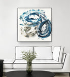 Surf Break by Jeff Iorillo on GIANT ART - blues abstract