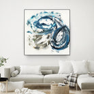 Surf Break by Jeff Iorillo on GIANT ART - blues abstract