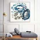 Surf Break by Jeff Iorillo on GIANT ART - blues abstract