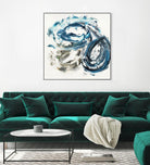 Surf Break by Jeff Iorillo on GIANT ART - blues abstract