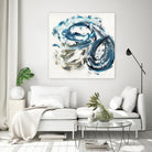 Surf Break by Jeff Iorillo on GIANT ART - blues abstract