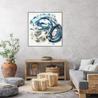 Surf Break by Jeff Iorillo on GIANT ART - blues abstract