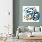 Surf Break by Jeff Iorillo on GIANT ART - blues abstract