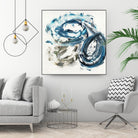 Surf Break by Jeff Iorillo on GIANT ART - blues abstract