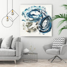 Surf Break by Jeff Iorillo on GIANT ART - blues abstract