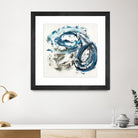 Surf Break by Jeff Iorillo on GIANT ART - blues abstract