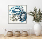 Surf Break by Jeff Iorillo on GIANT ART - blues abstract