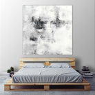 Lighthouse by Jeff Iorillo on GIANT ART - whites & creams abstract white