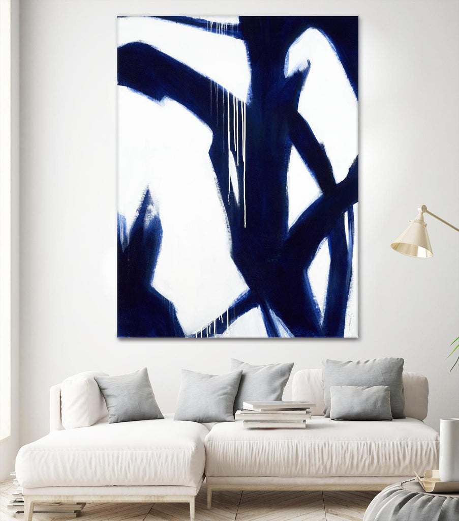 True Blue by Liz Jardine on GIANT ART - white contemporary