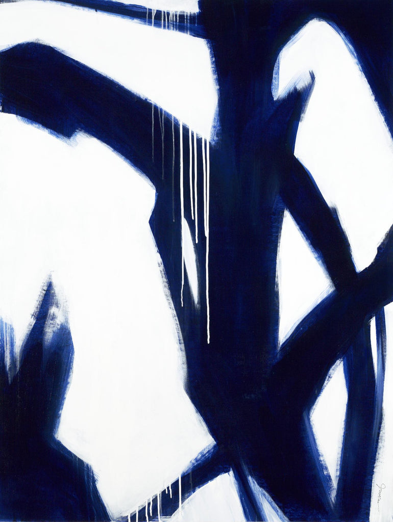 True Blue by Liz Jardine on GIANT ART - white contemporary