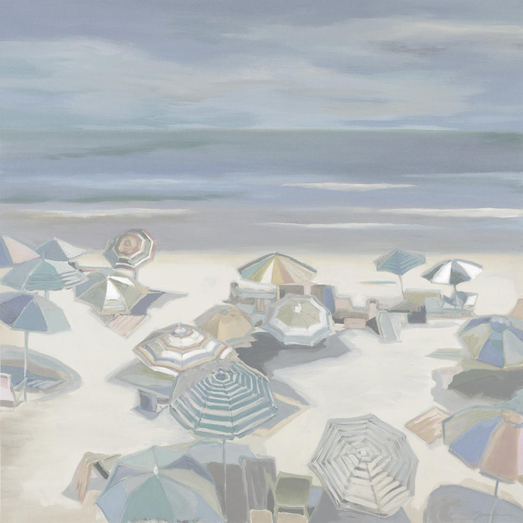 Beach Party by Liz Jardine on GIANT ART - blues coastal, tropical