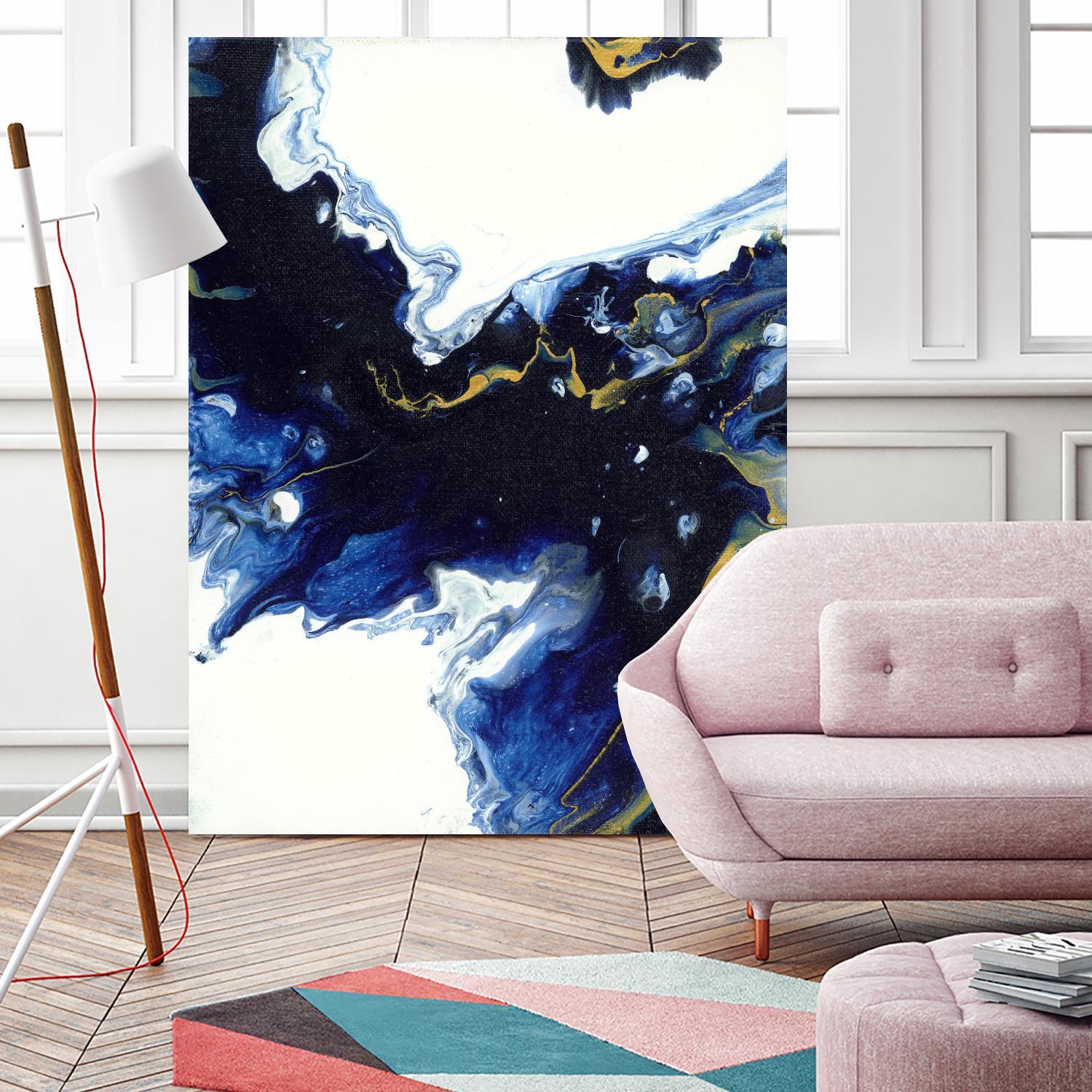 Untitled III by Liz Jardine on GIANT ART - blue abstract abstract