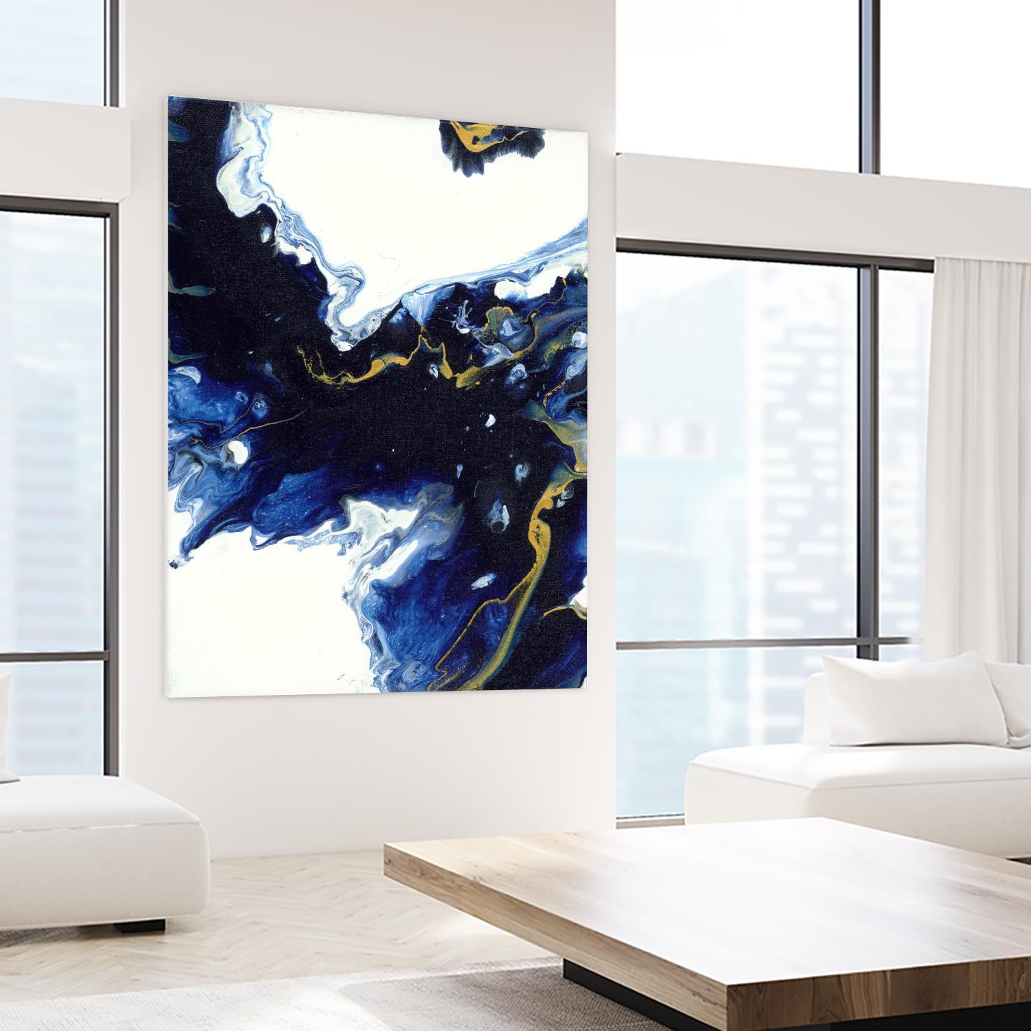 Untitled III by Liz Jardine on GIANT ART - blue abstract abstract