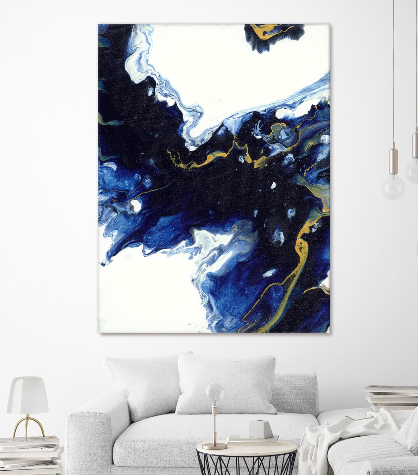 Untitled III by Liz Jardine on GIANT ART - blue abstract abstract