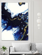 Untitled III by Liz Jardine on GIANT ART - blue abstract abstract
