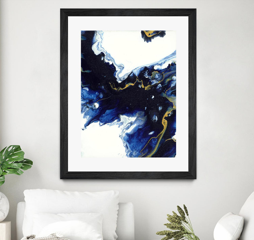 Untitled III by Liz Jardine on GIANT ART - blue abstract abstract