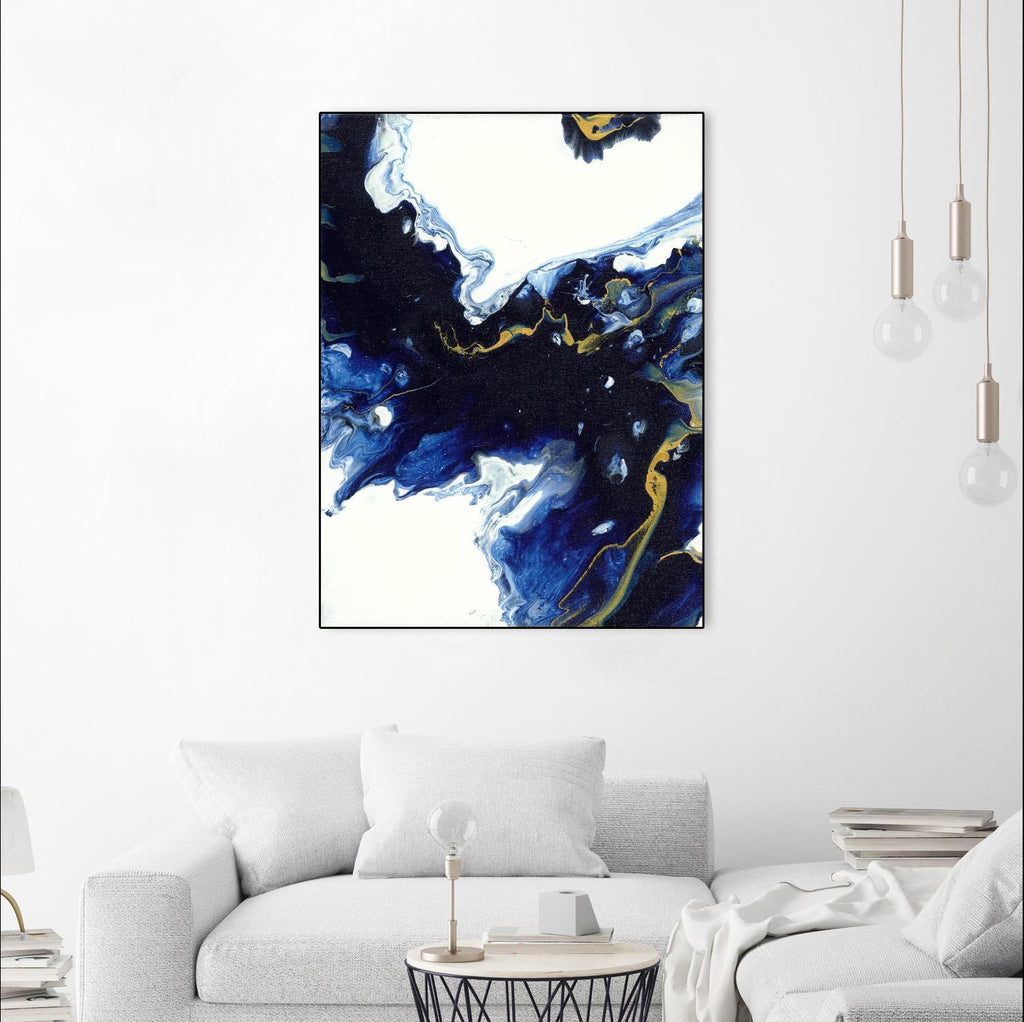 Untitled III by Liz Jardine on GIANT ART - blue abstract abstract