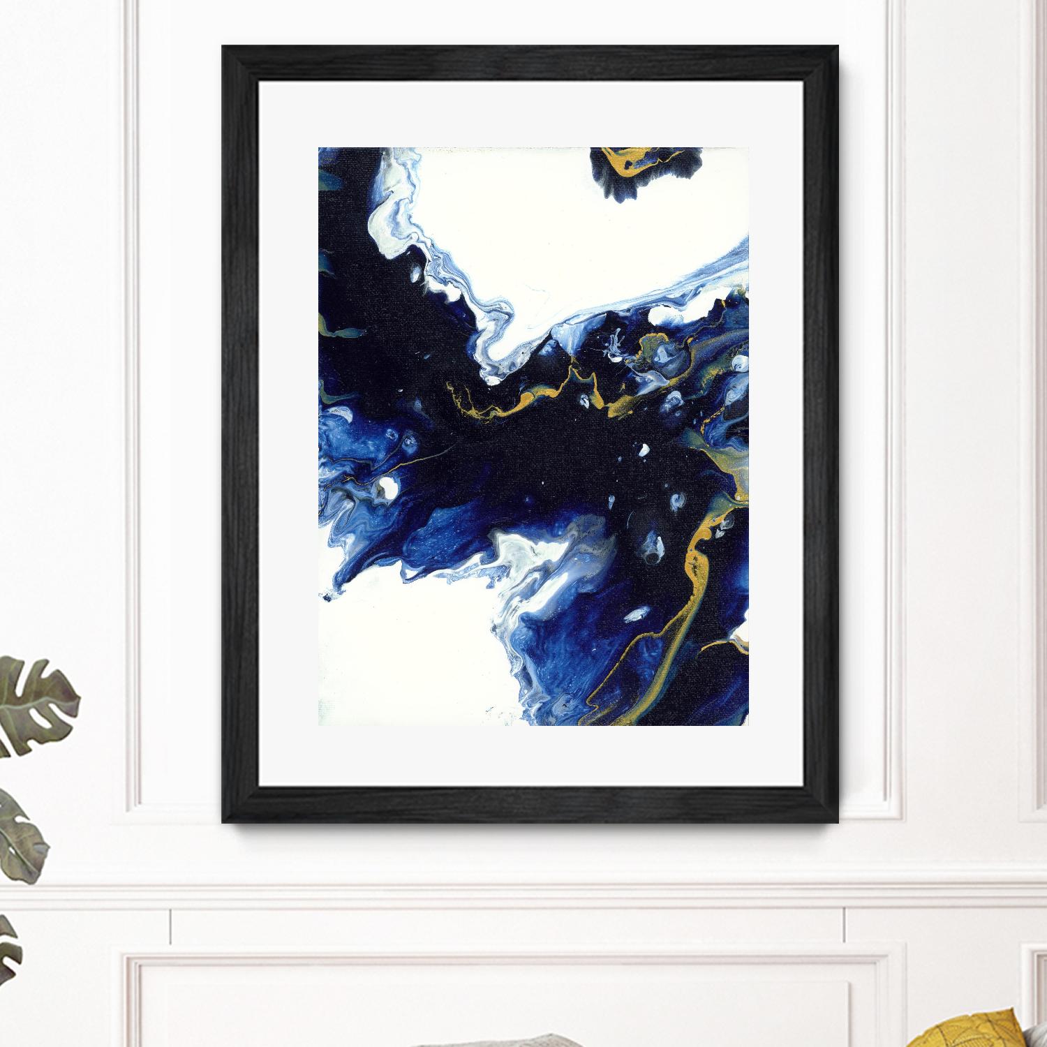 Untitled III by Liz Jardine on GIANT ART - blue abstract abstract