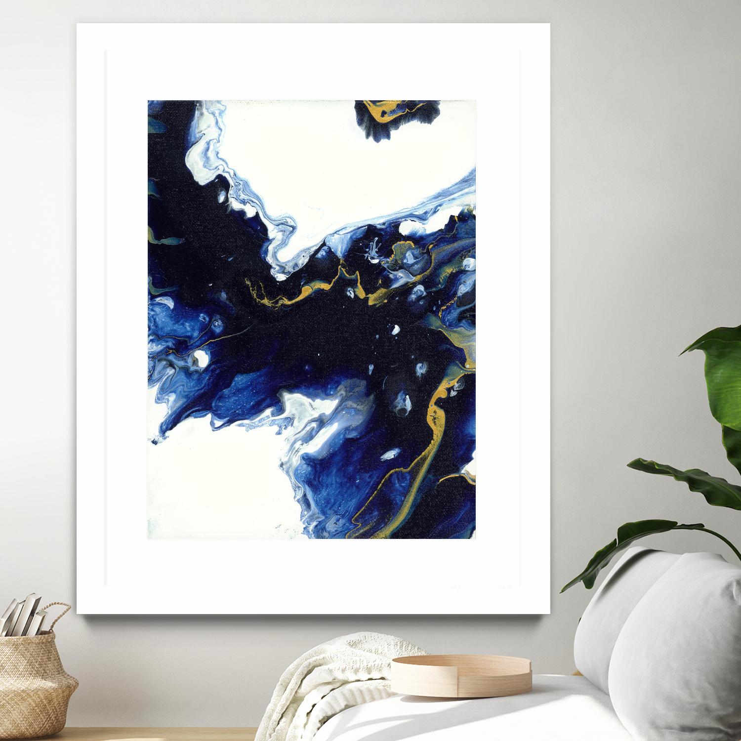 Untitled III by Liz Jardine on GIANT ART - blue abstract abstract